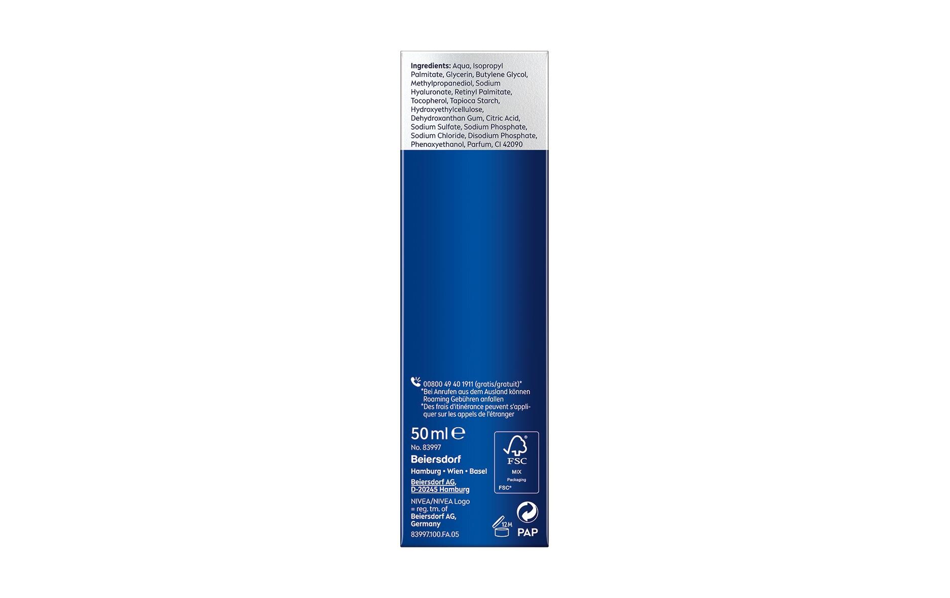 Gesichtsgel Anti-Age Hyaluron Hydro 50 mlTiefenwirksame Gesichtspflege für ein gesundes und jüngeres Aussehen