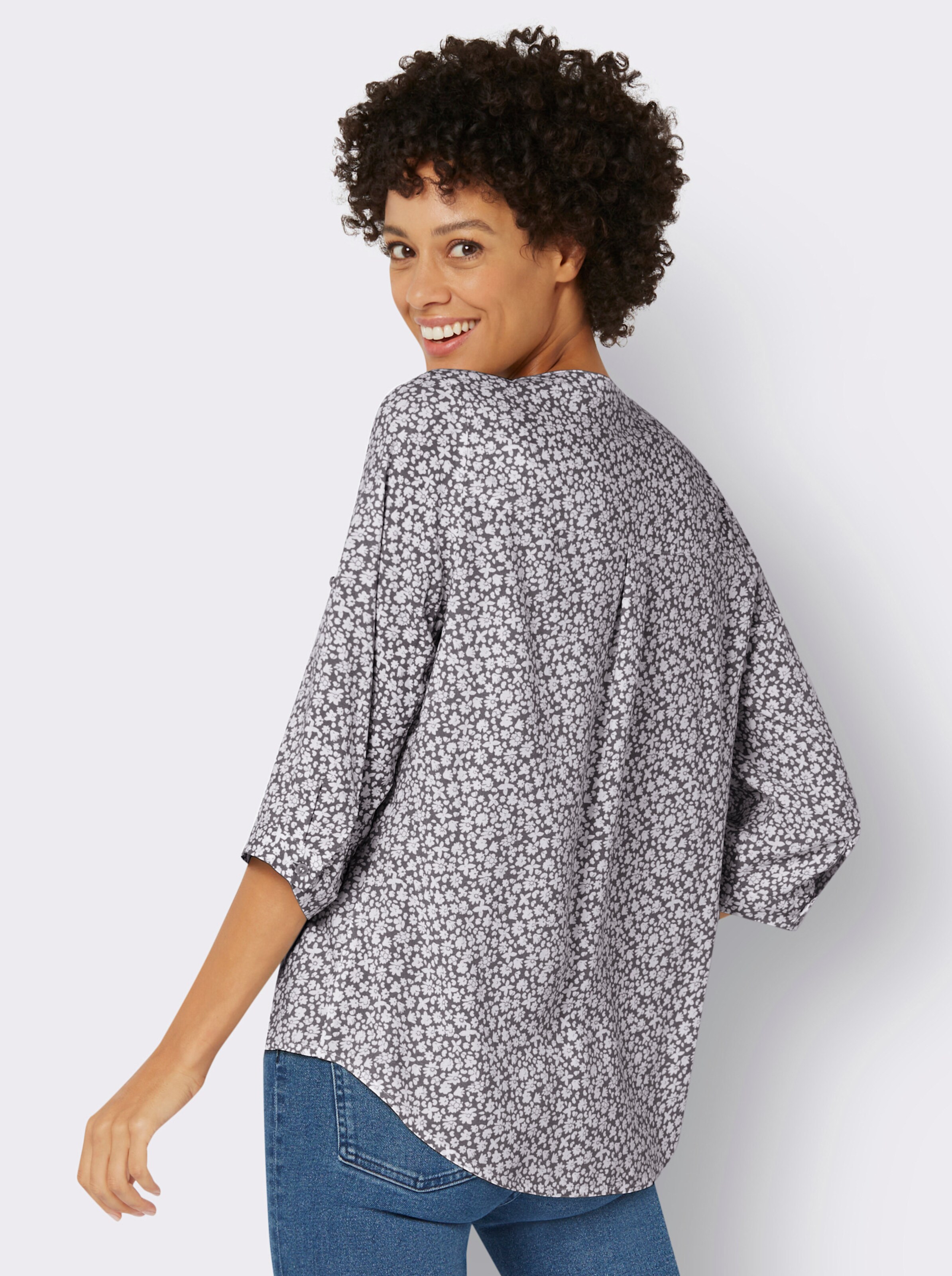 Druckbluse