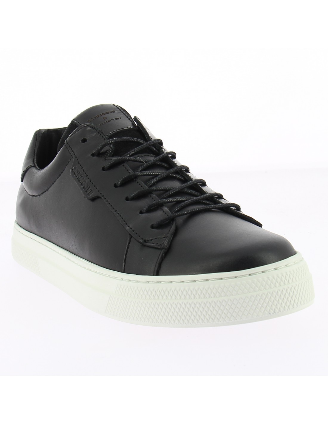 schmoove baskets de ville homme spark clay cuir noir
