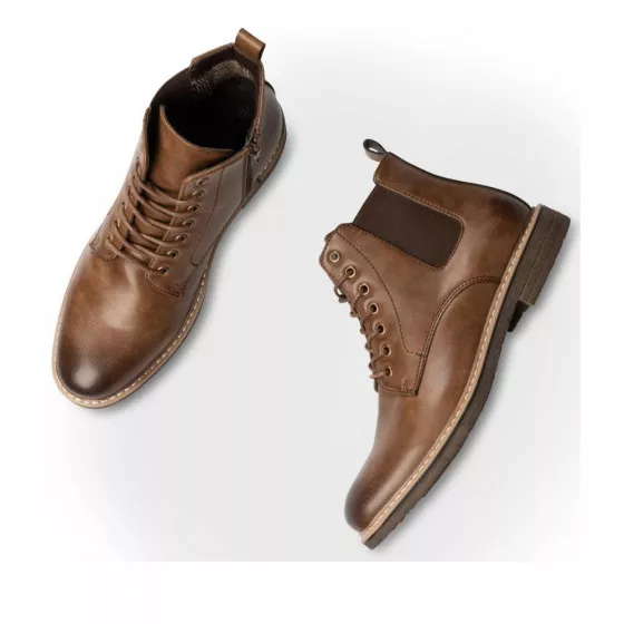 Bottines MARRON DENIM SIDE