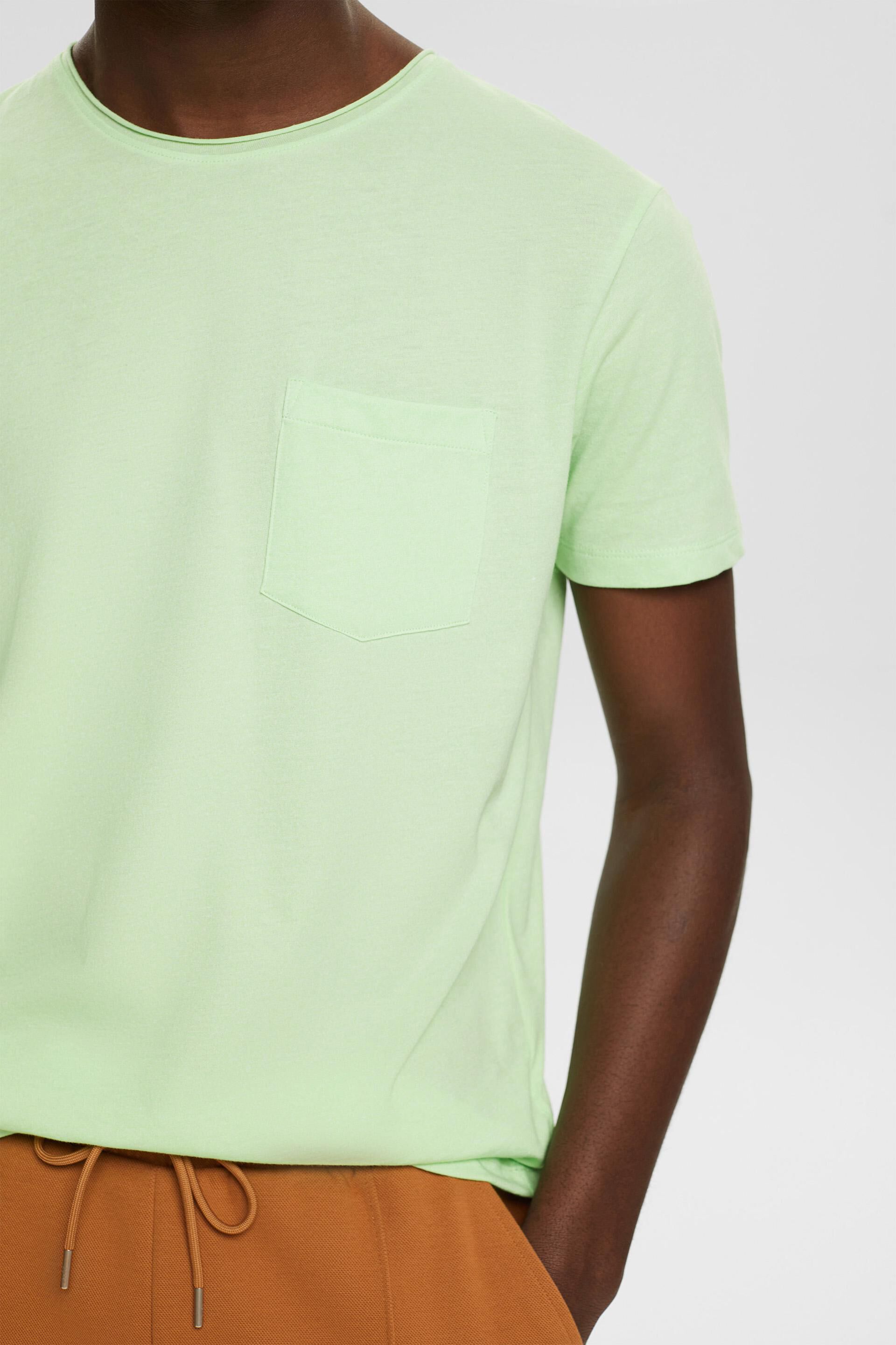 En matière recyclée le t-shirt en jersey chiné