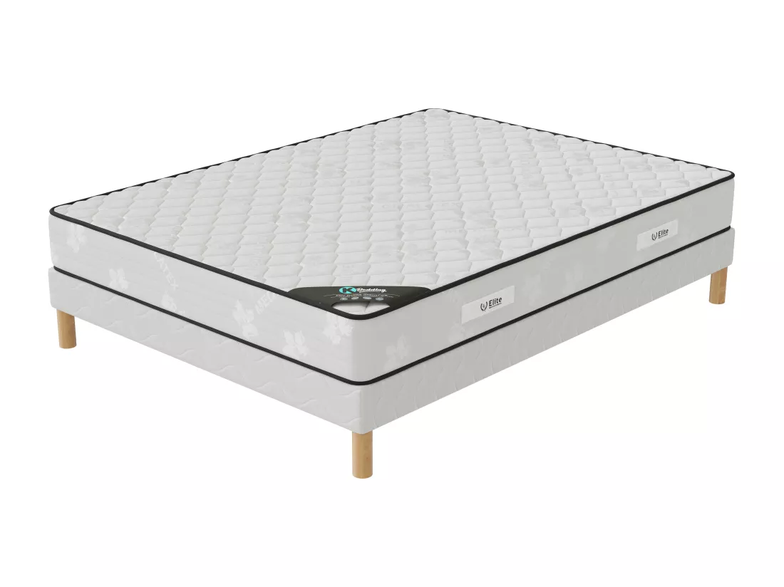 Ensemble matelas Medicaltex + sommier 140x190 hauteur 20cm