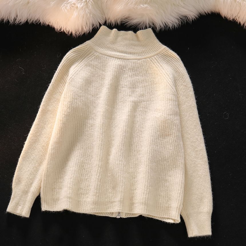 DIYI - Effen vest met rits