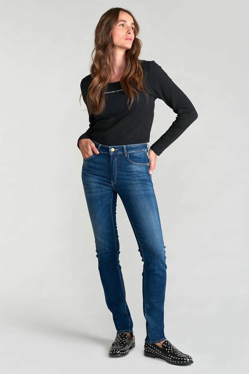 LE TEMPS DES CERISES<br>Jeans Casal retos, cintura alta