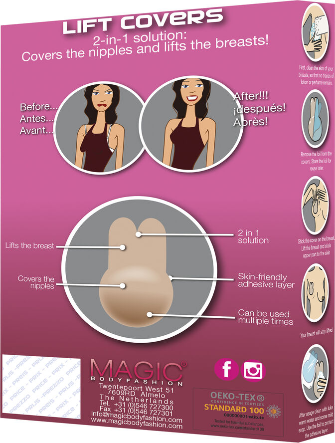 Magic Bodyfashion Lift Covers Latte
