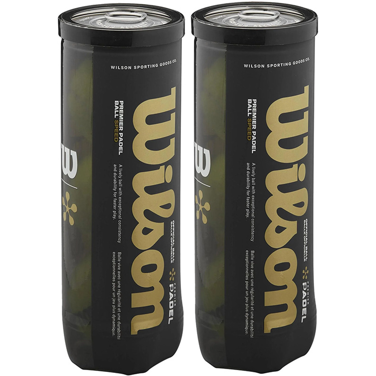 Wilson Premier Padel Speed 2x3 St. Bi-Pack