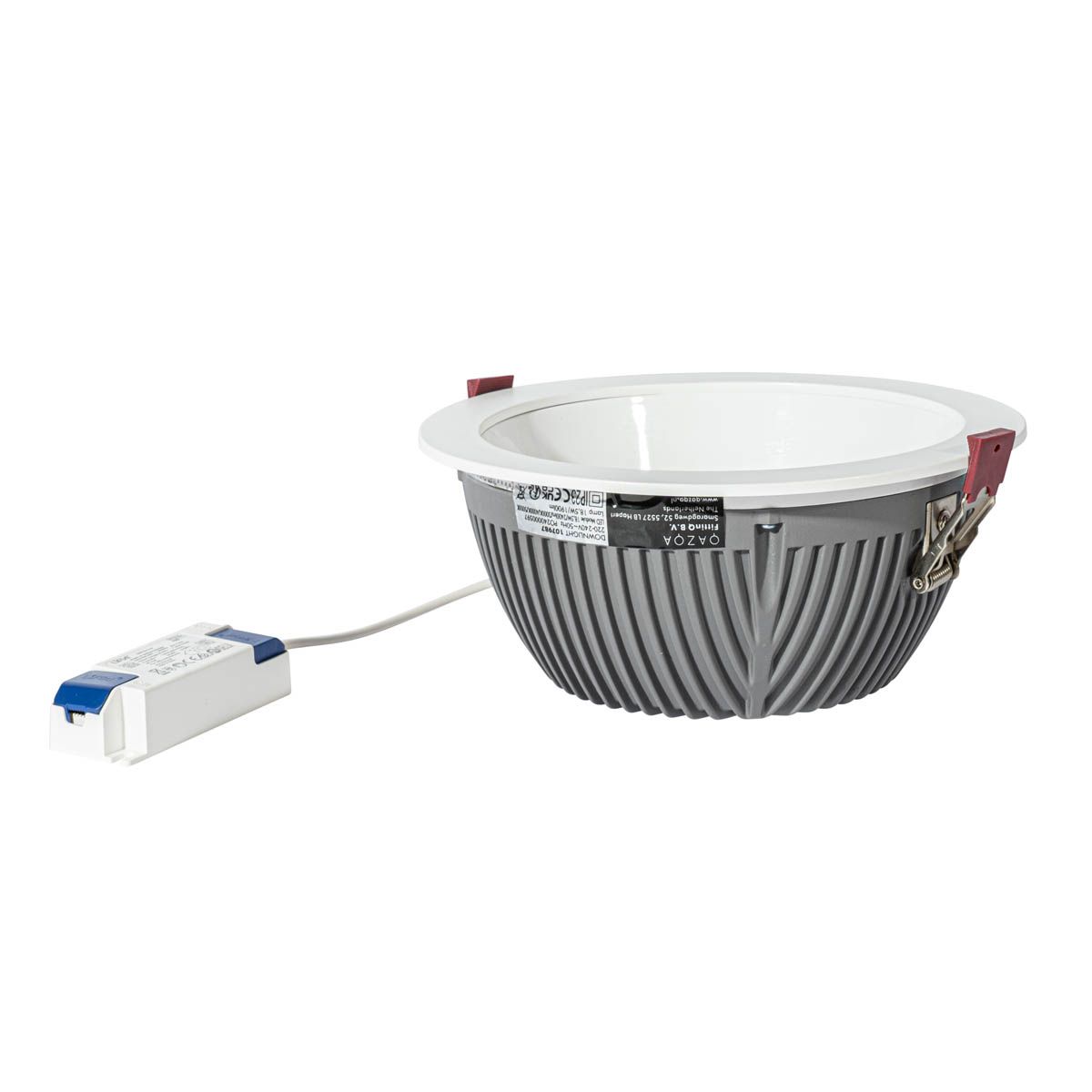 Inbouwspot wit incl. LED 3000K-5000K met dipswitch - Elias