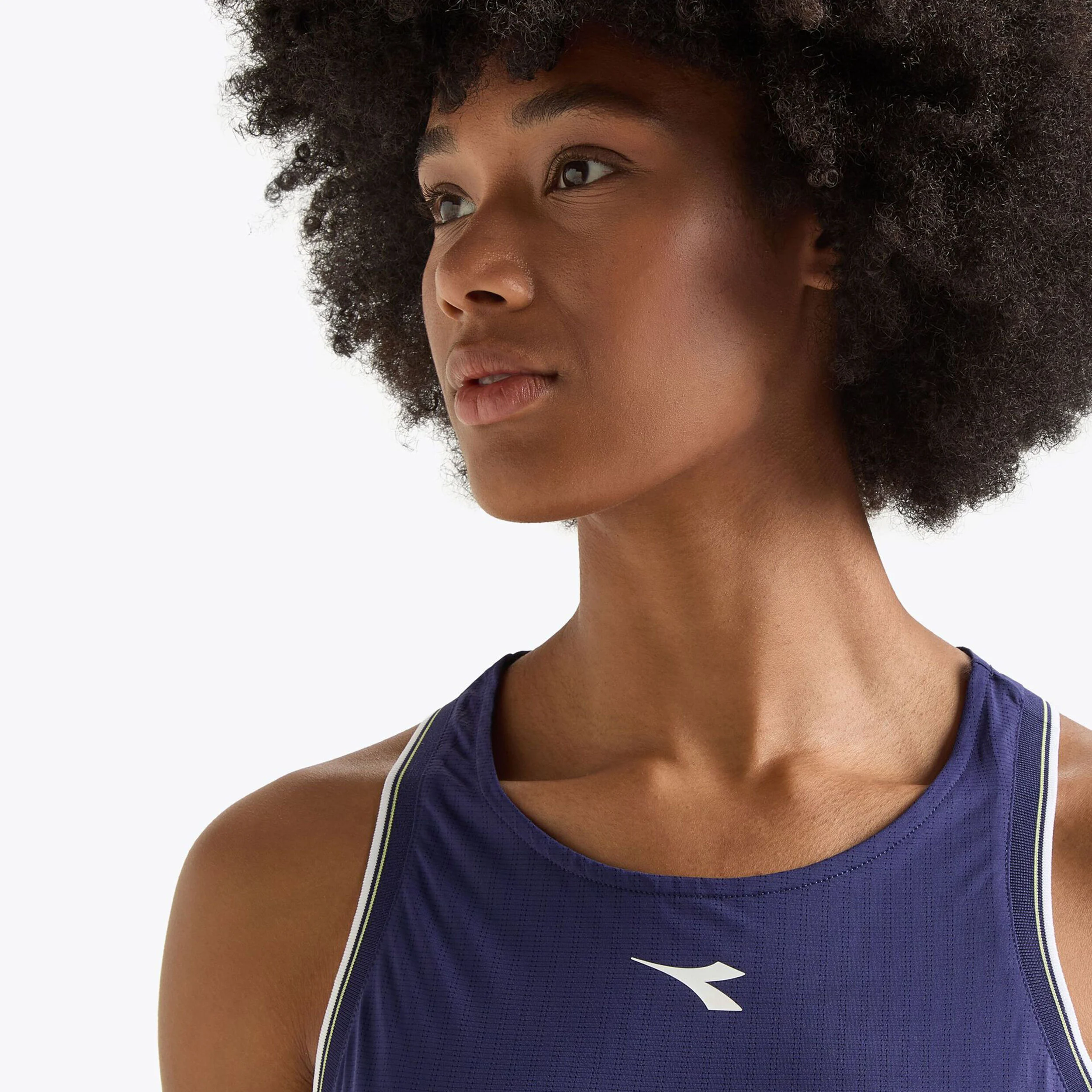 Diadora Icon Débardeur Tank Top Femmes - Bleu