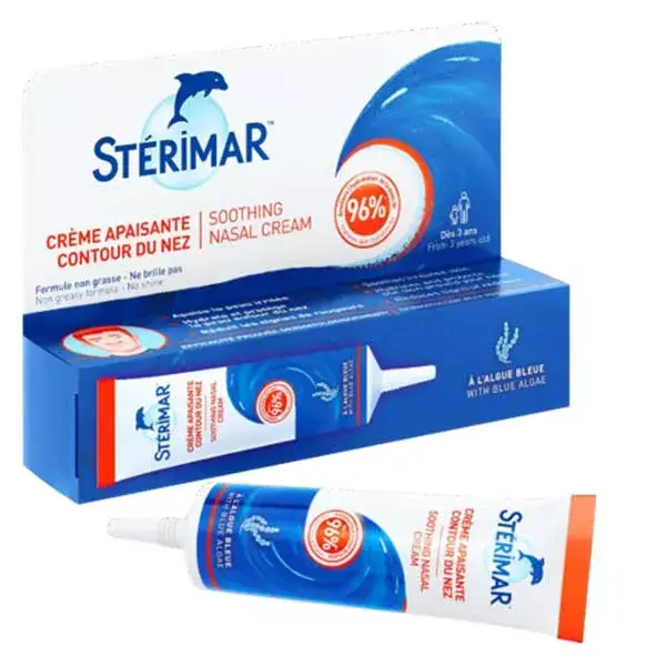 Creme calmante para o contorno do nariz Sterimar