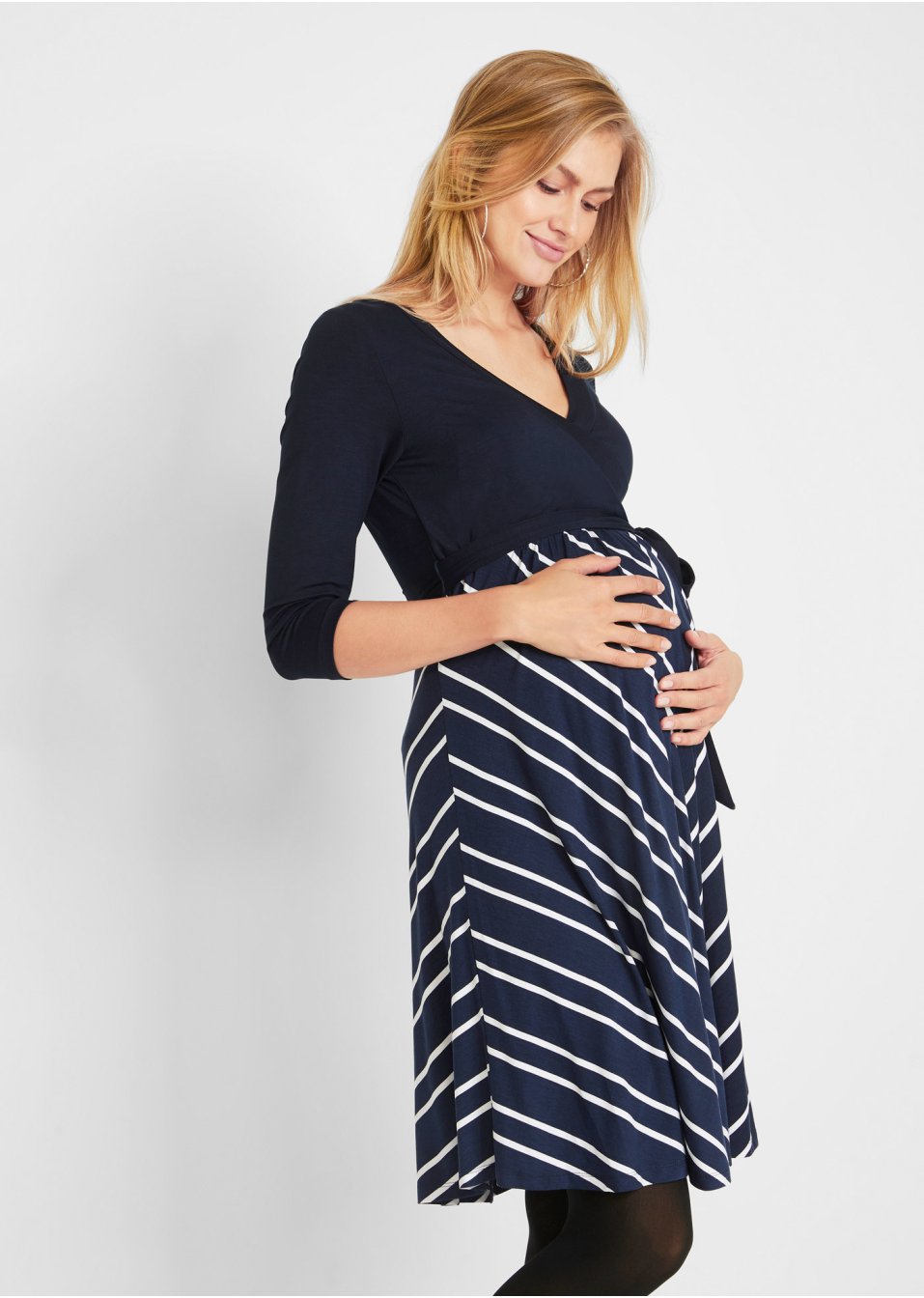 Robe de grossesse avec fonction allaitement