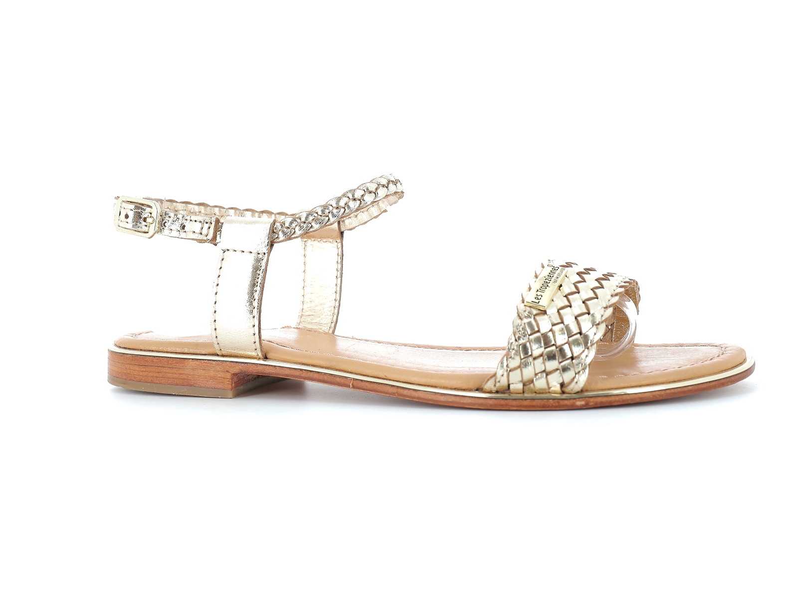 Les tropeziennes-HIPPY Cuir Or