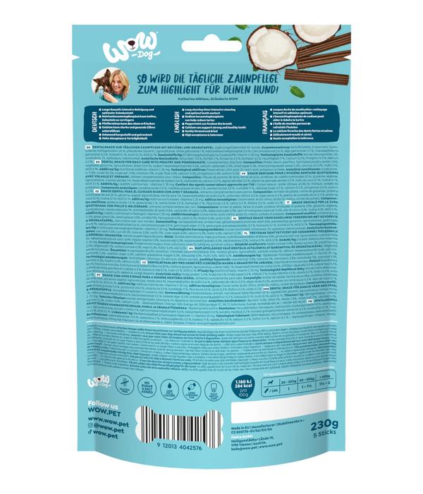 WOW® Hundesnack Natural Dentals Maxi, 230 g