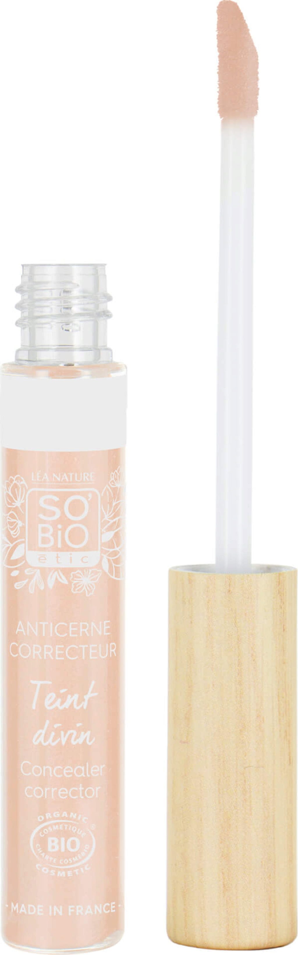 LÉA NATURE SO BiO étic  Teint Divin Flüssiger Concealer, 01 - rose clair (6 ml)
