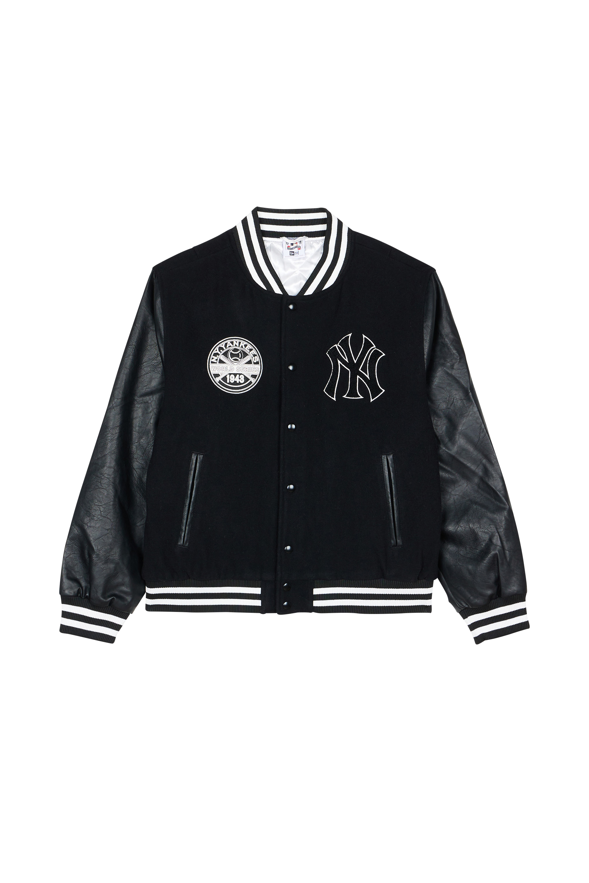 NEW ERA Bomber MLB LARGE LOGO VA Noir