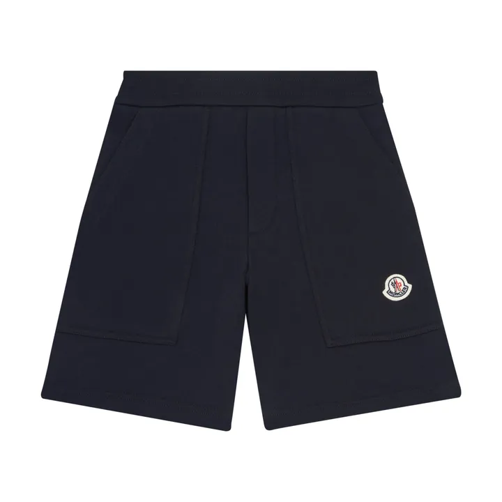 Moncler Short Jogger Logo | Bleu marine