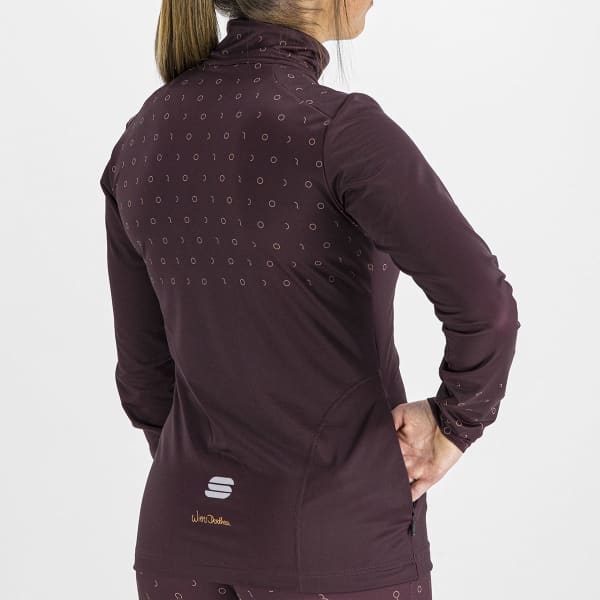 Veste ski de fond SPORTFUL DORO JERSEY RED WINE