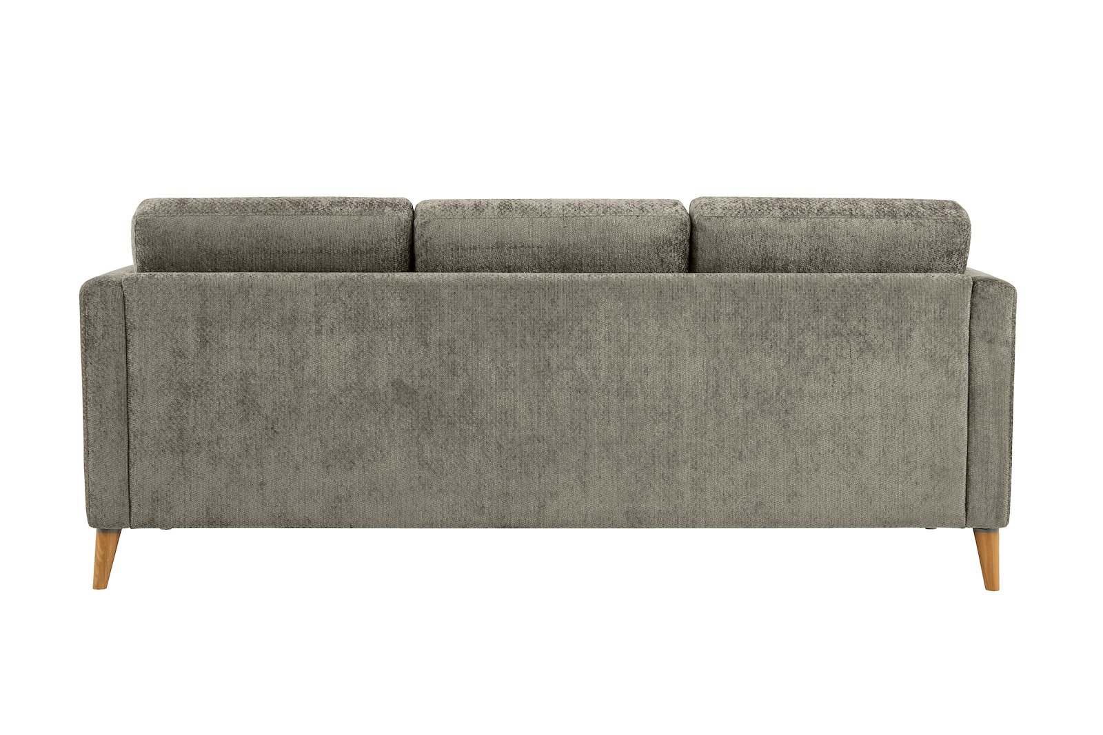 Eden 3-seter sofa Tekstil Movie 13/1 Light Khaki med ben i eik natur (15137).