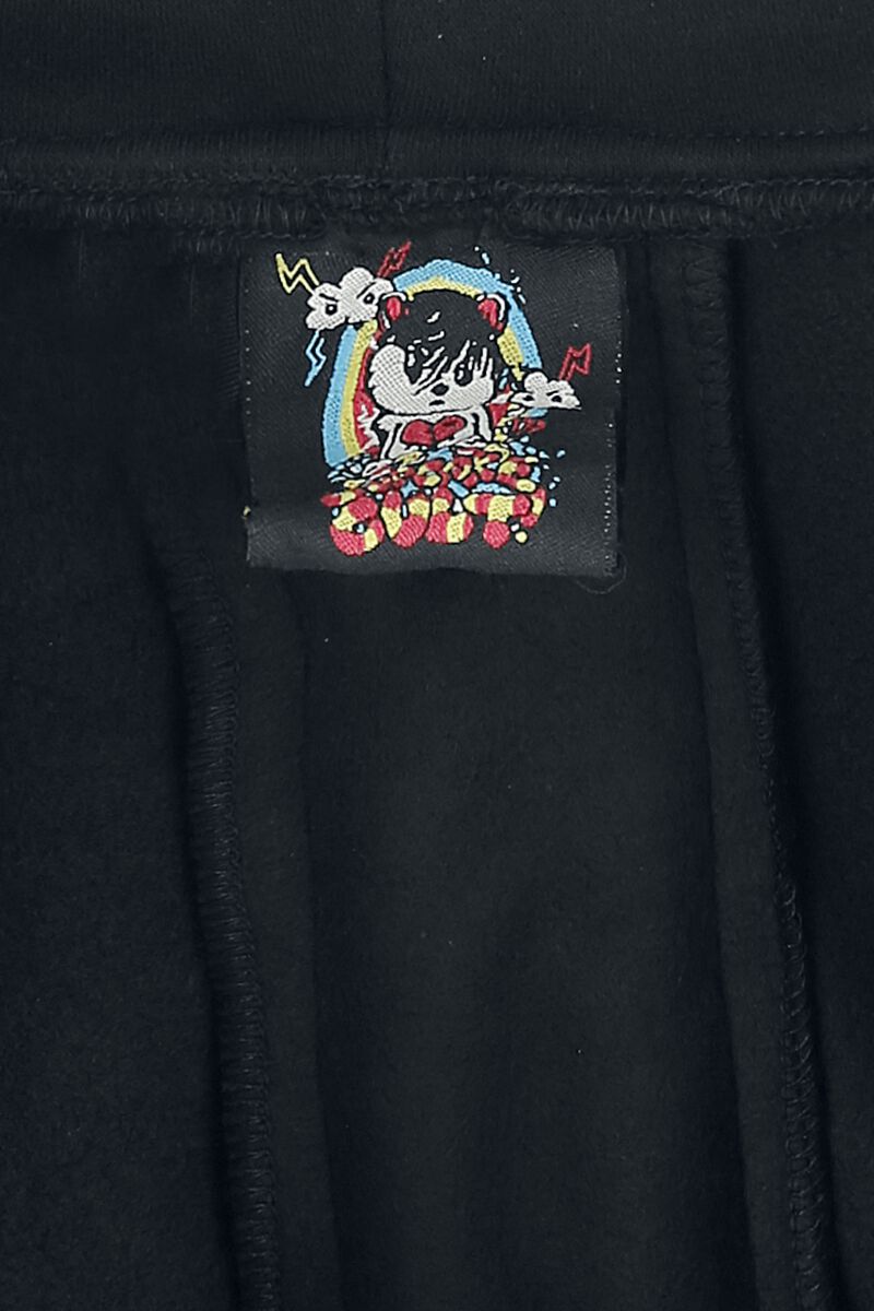 Black Cat Hood | Cupcake Cult Sweat-shirt zippé à capuche