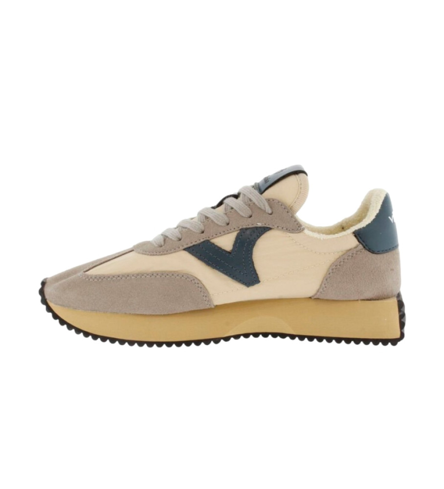 Tênis Victoria Cosmos Retro Multicolorido em Couro