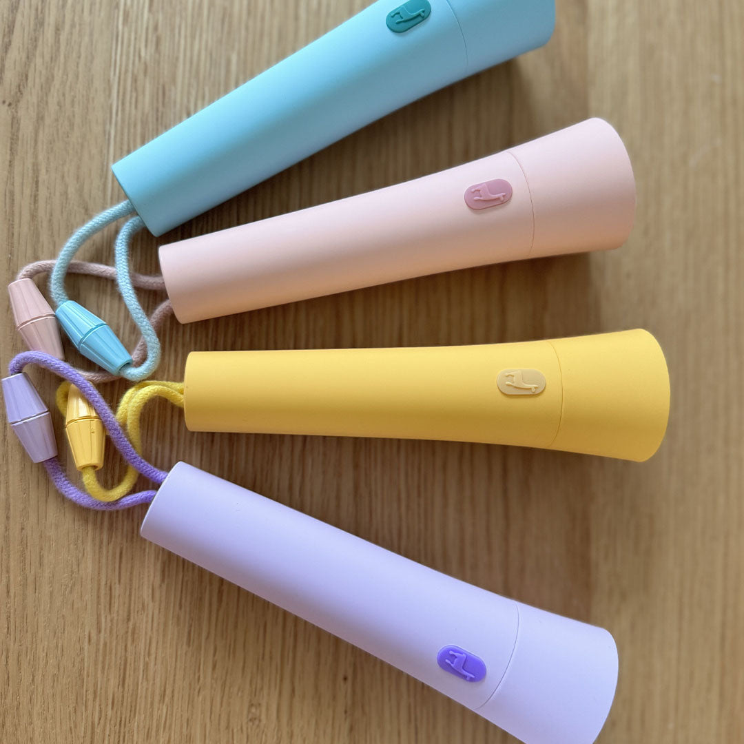 Lalarma zaklamp blauw