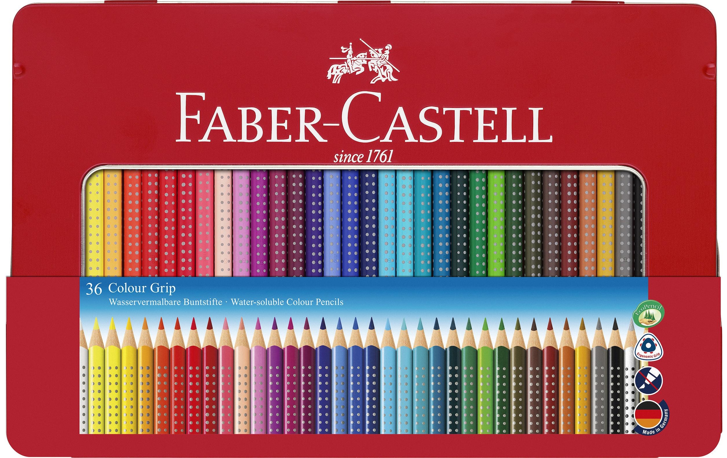 Faber-Castell Buntstift »COLOUR GRI« Wasservermalbar