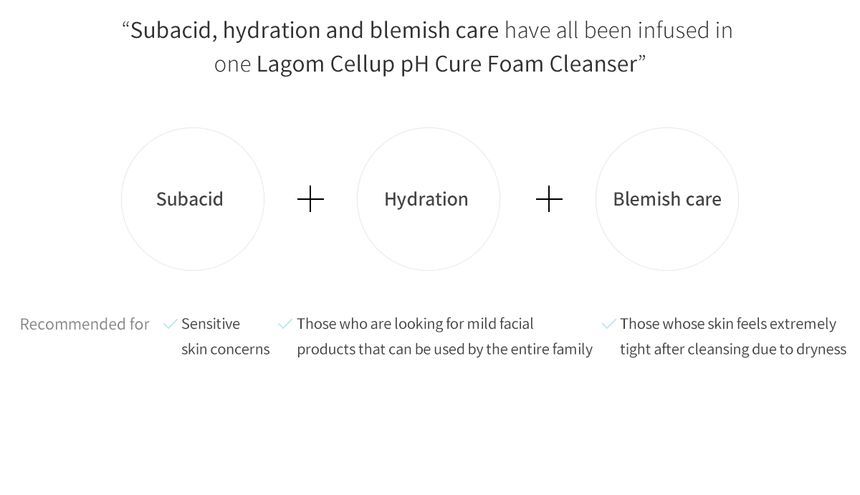 LAGOM - Cellup pH Cure Schuimreiniger