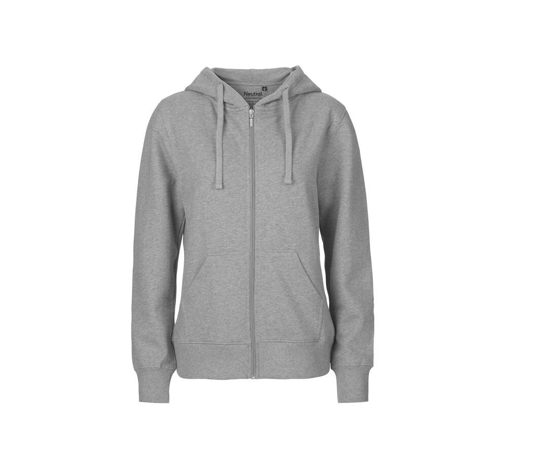 NEUTRAL O83301 - Sweat capuche zippé femme