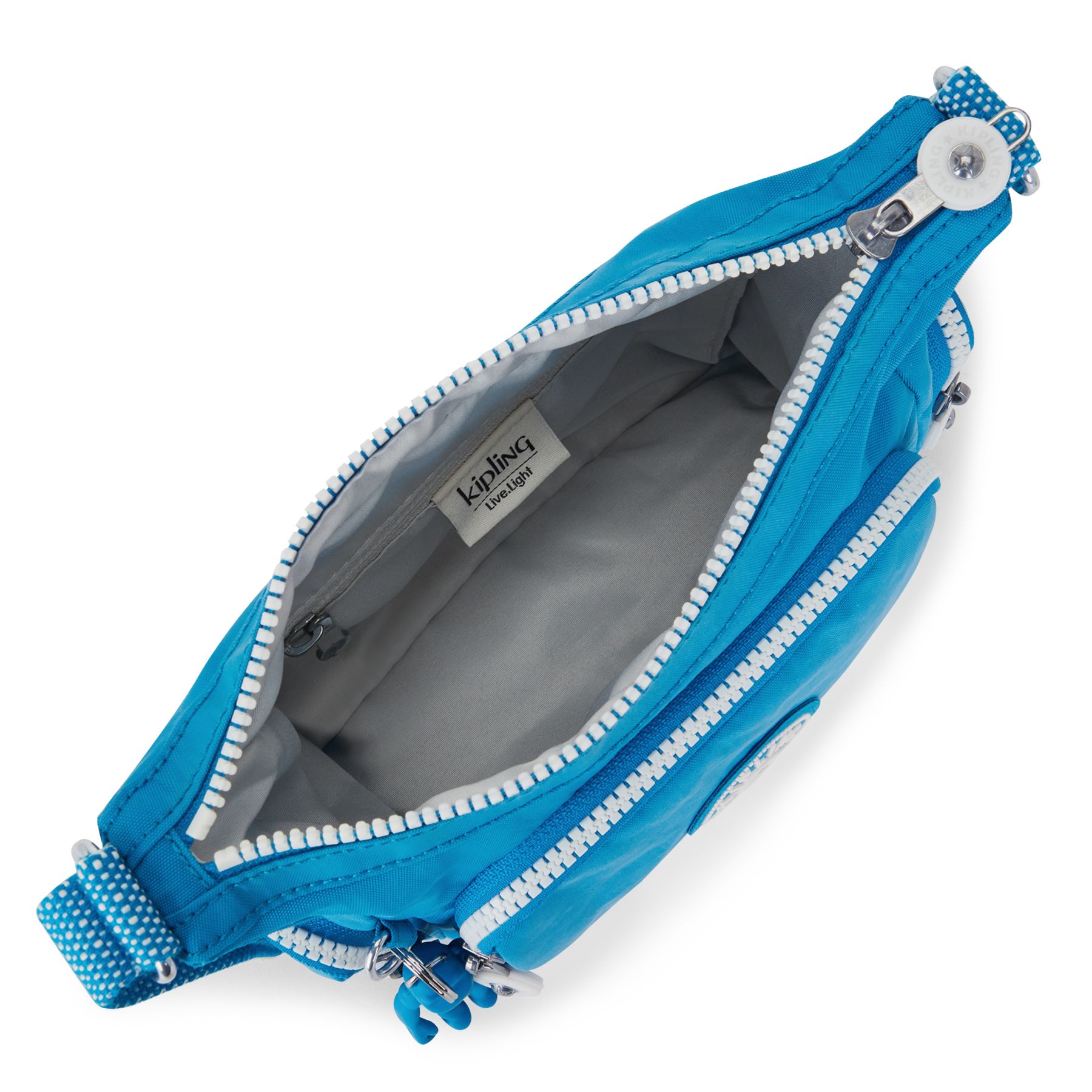 GABBIE MINI Petit sac à bandoulière avec sangle réglable - Eager Blue