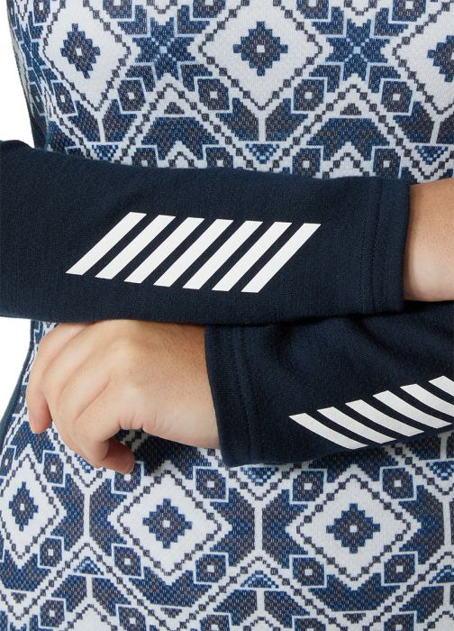 Lifa Merino Midweight Graphic Crew Women undertrøje