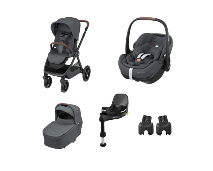 Oxford    Adapter   Pebble 360 Pro²   FamilyFix 360 Pro Bequeme Babywanne für Neugeborene |    Geräumiger Sitz und ergonomische Rückenlehne |    Intuitiv, kompakt zusammenklappbar |    Innovative SlideTech® Technologie |