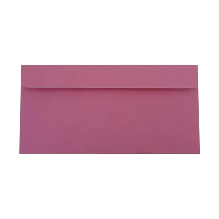 MAILmedia Briefumschläge ohne Fenster, haftklebend, DIN lang, pink, 100 Stück