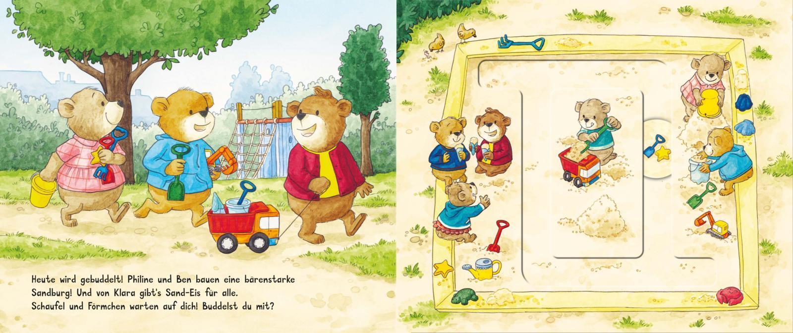 Meine Schiebebahn-Pappe: Komm mit auf den Spielplatz