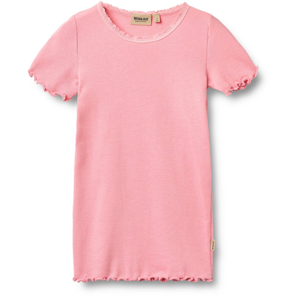 Køb Wheat Bubblegum Rib T-shirt S/S Katie