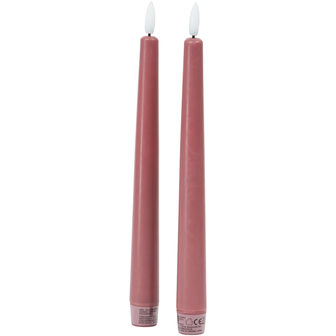Led-dinerkaarsen 2 stuks | diverse varianten