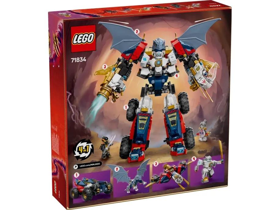 LEGO Ninjago 71834 Zanes ultrakombirobot