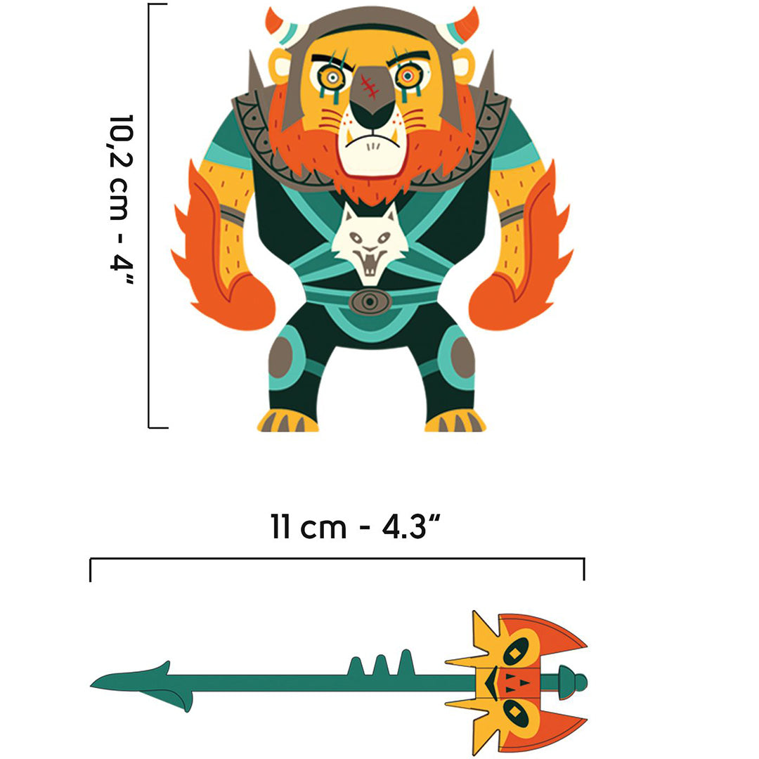 djeco arty toys - ze furious