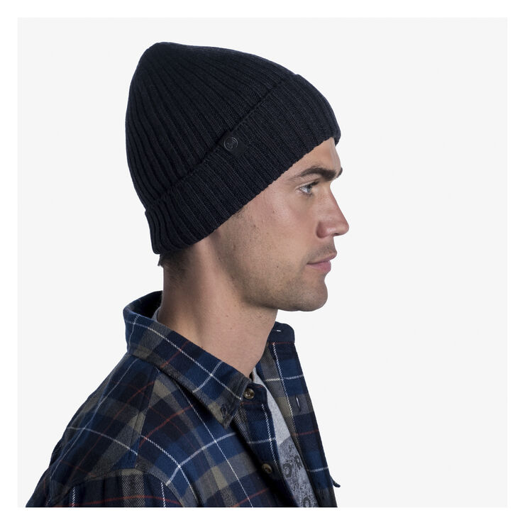 Buff Buff Norval Knitted Beanie Grå