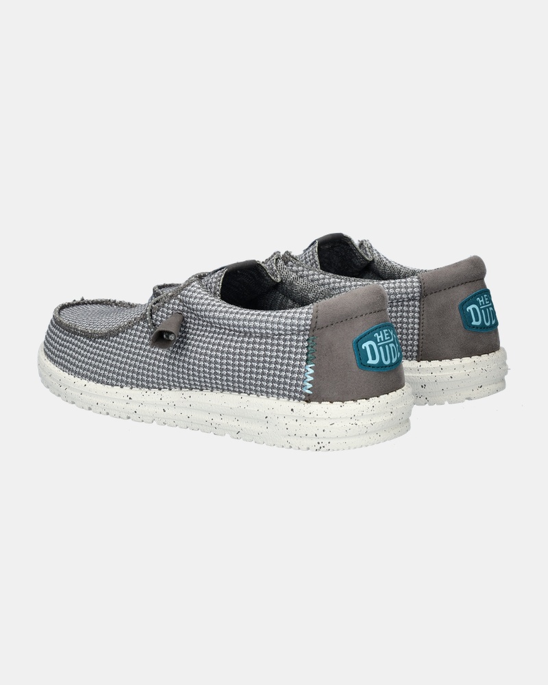 Hey Dude Wally Sport Mesh Instapschoenen  - grijs