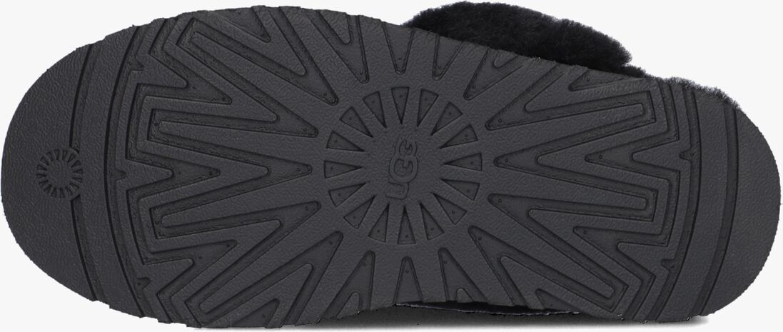 zwarte ugg pantoffels w disquette