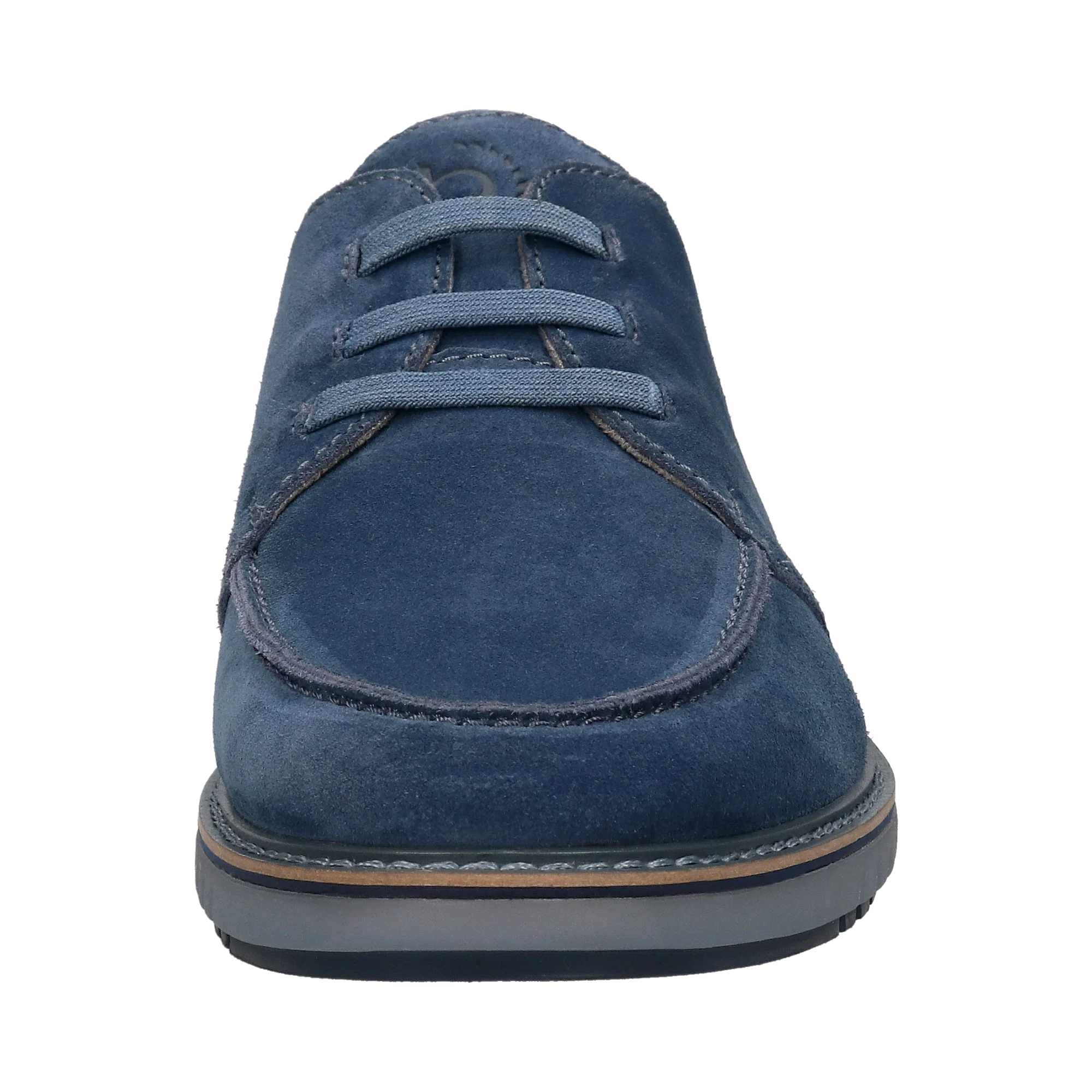 Leder Schnürer blau