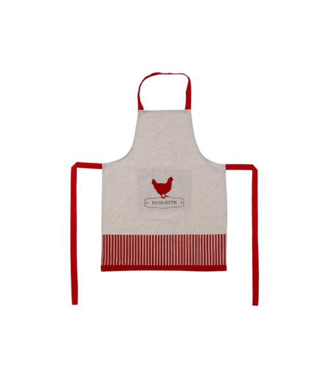 Tablier de Cuisine Poulette 60x80cm Multicolore