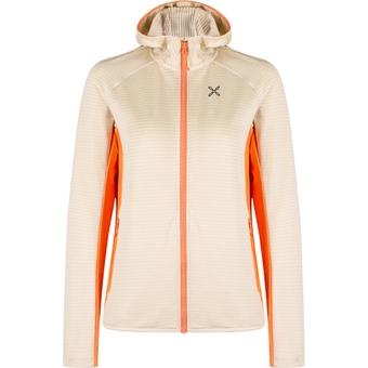 Montura Dolomiti Hooded Maglia Fleecejacke Shell/melon Damen