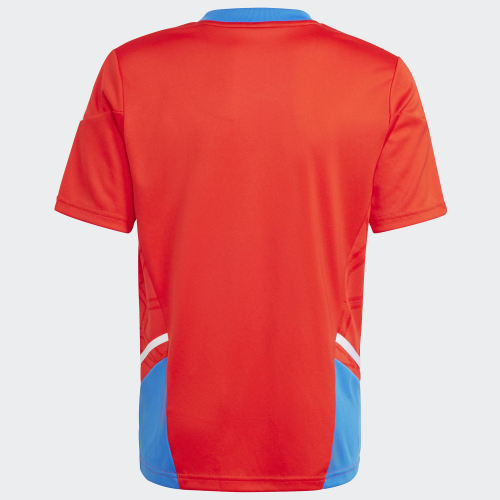 Tee Shirt A Bandes Enfant FC Bayern Munich HU1275 Rouge
