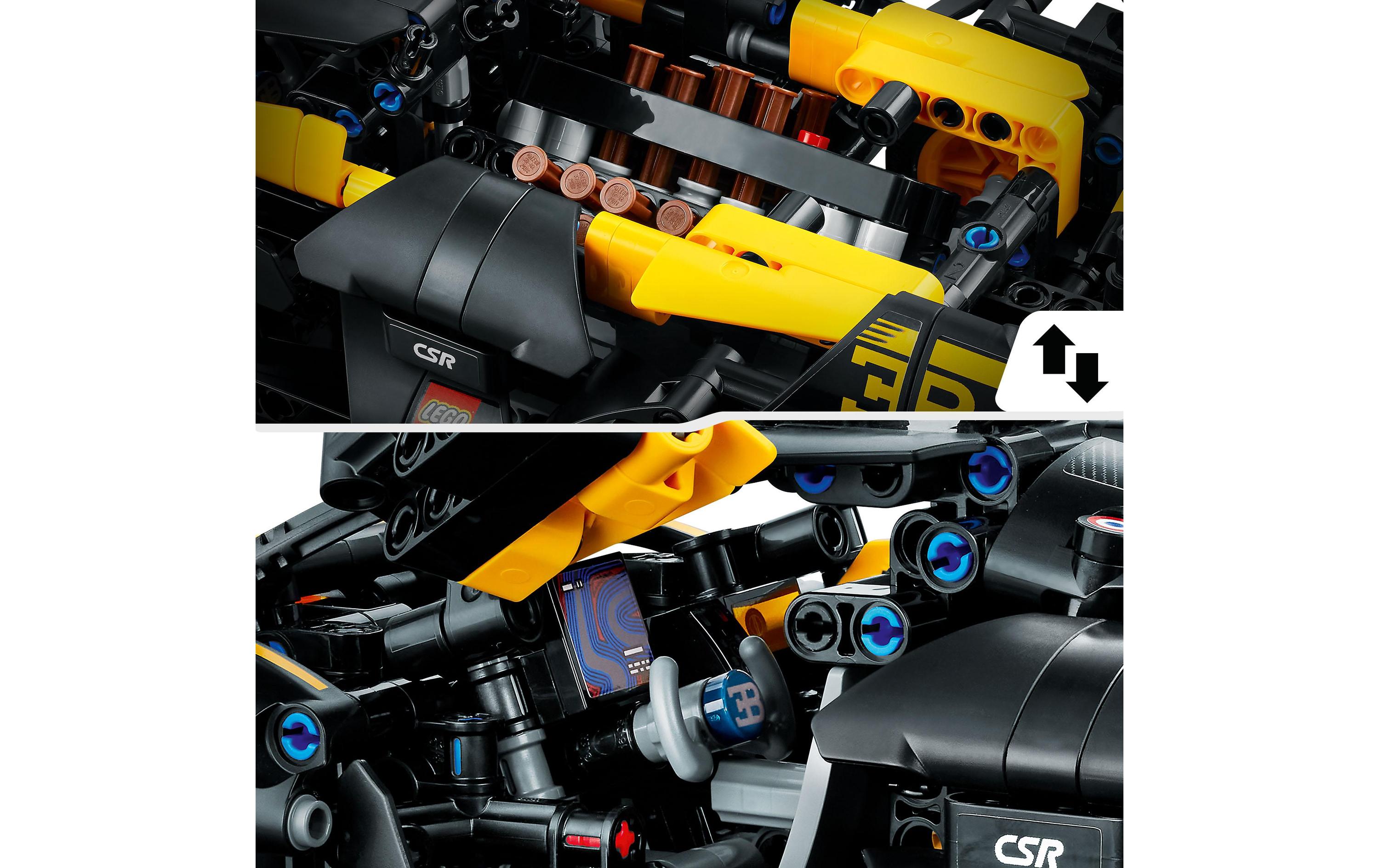 Technic Bugatti-Bolide 42151Eine technische Herausforderung für Sportwagenfans