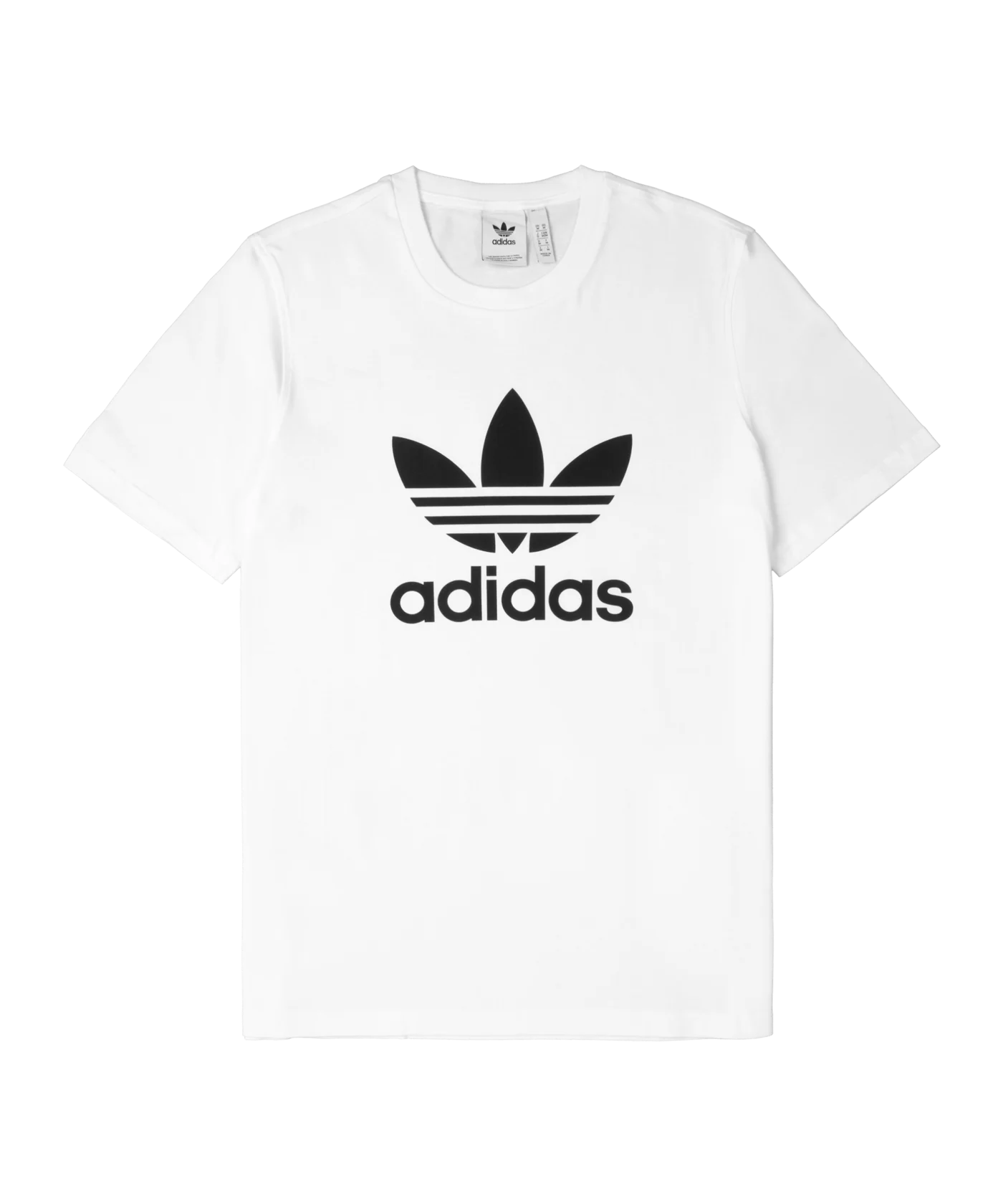 adidas Originals Trefoil T-Shirt Weiss Schwarz