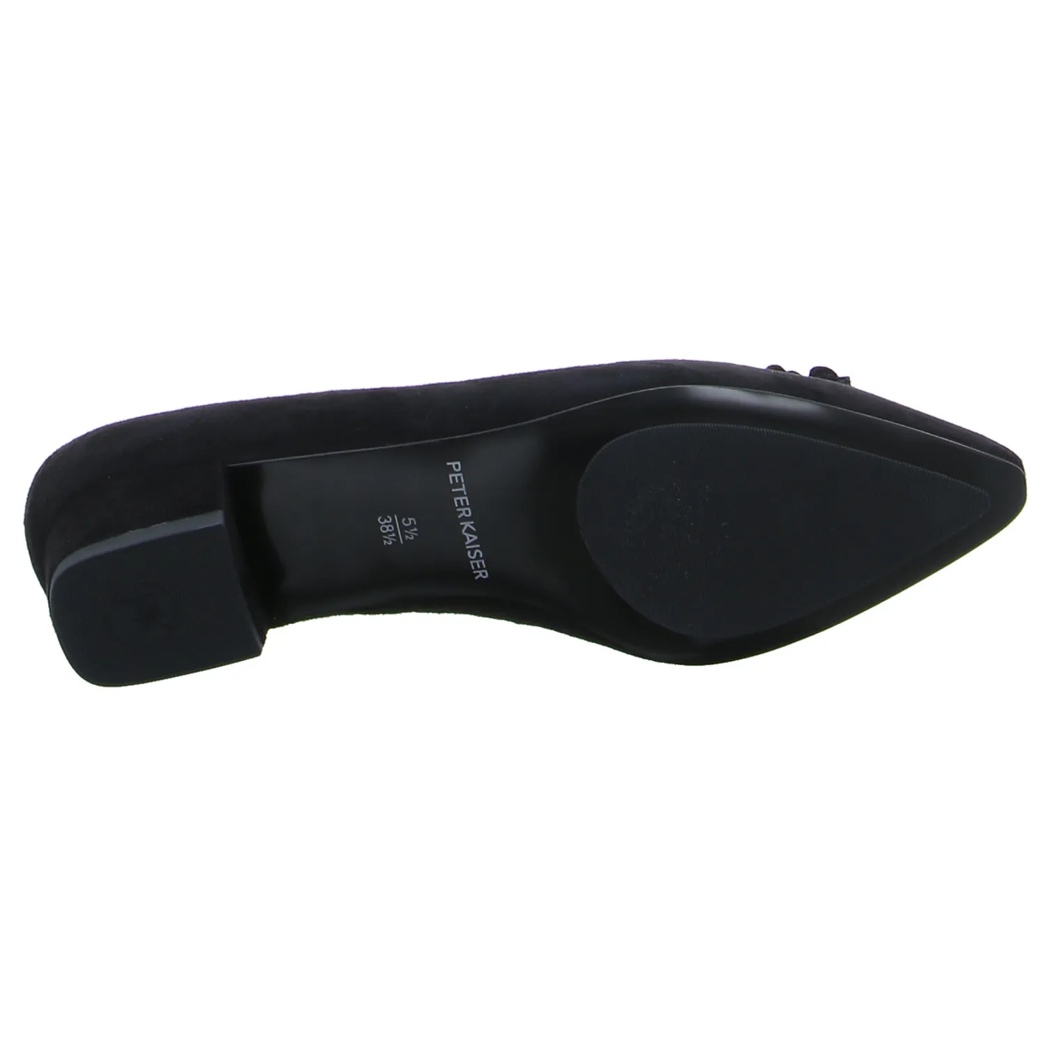 PETER KAISER Pumps Schwarz Leder