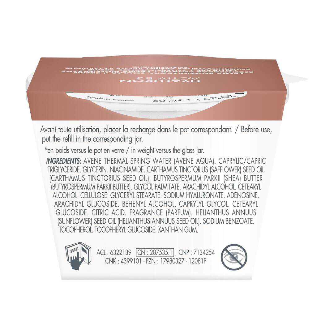 AVENE  Hyaluron Activ B3 Creme de Dia Antienvelhecimento  - Recarga - 50ml