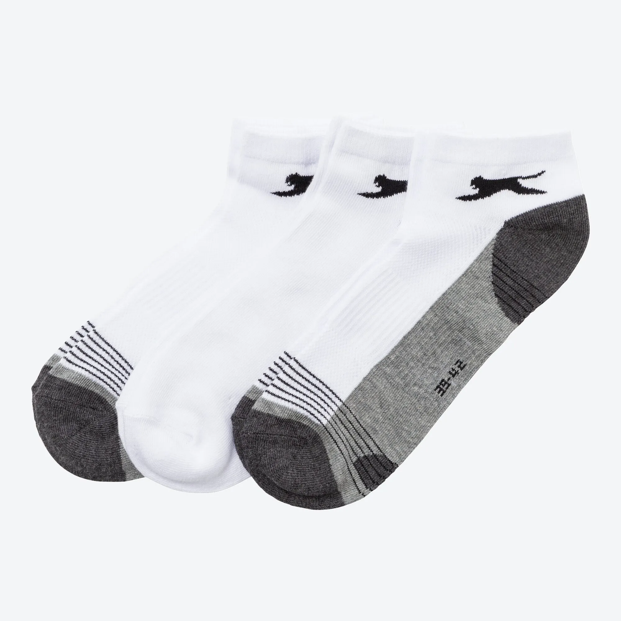 Slazenger Herren-Sport-Sneaker-socken, 3er-Pack