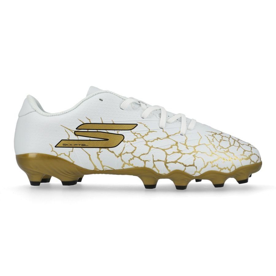 Skechers SKX_01 1.5 Low FG Electrum - Blanc/Doré Enfant