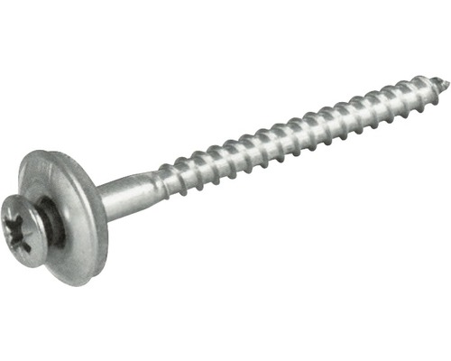 Dakschroef met afdichtring 4,5x20 mm RVS A2, 100 stuks